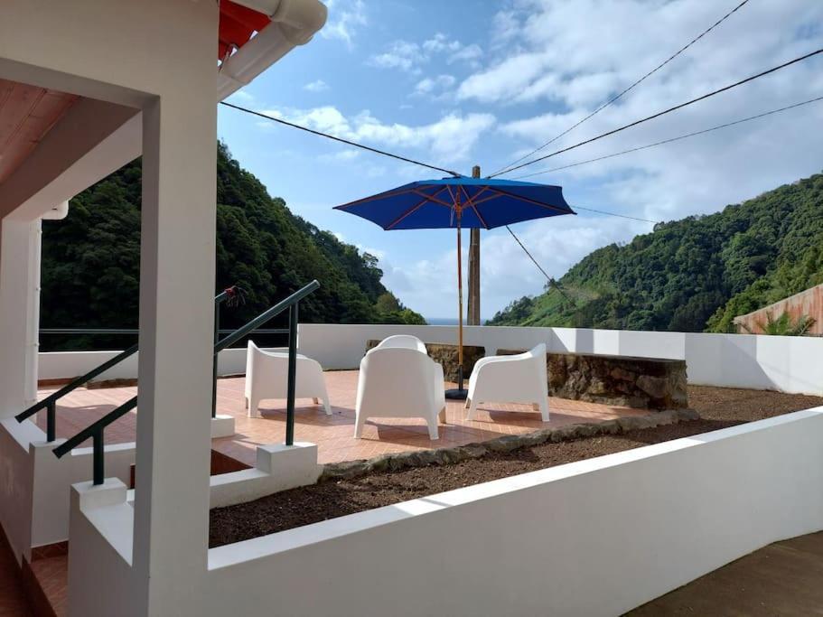 Villa Casa Do Sanguinho à Faial da Terra Extérieur photo